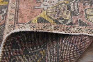 Oriental Vintage Runner Rug - Thumbnail