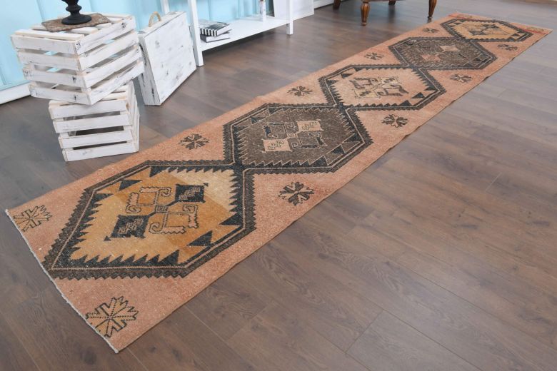 Vintage Oushak Runner Rug