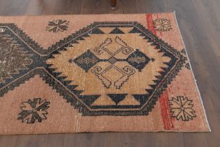 Vintage Oushak Runner Rug - Thumbnail