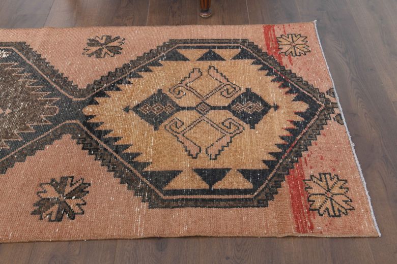 Vintage Oushak Runner Rug