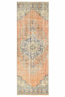 3x10 Vintage Oriental Area Rug - Thumbnail