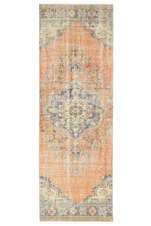 3x10 Vintage Oriental Area Rug