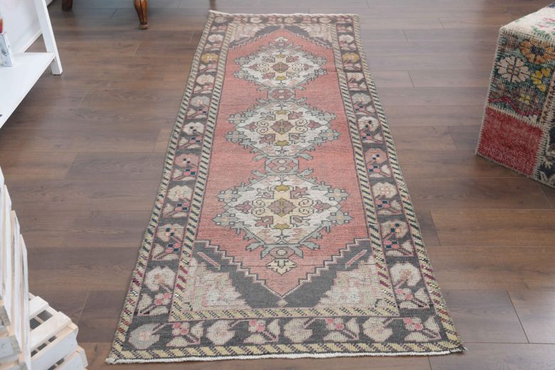 3x9 Turkish Oushak Runner Rug