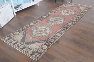 3x9 Turkish Oushak Runner Rug - Thumbnail