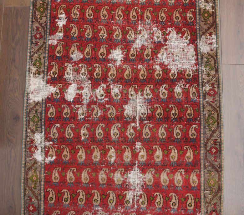 Vintage Oushak Runner Rug