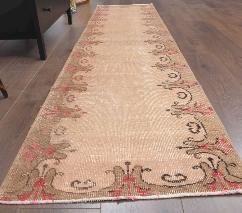 Brown Vintage Runner Rug