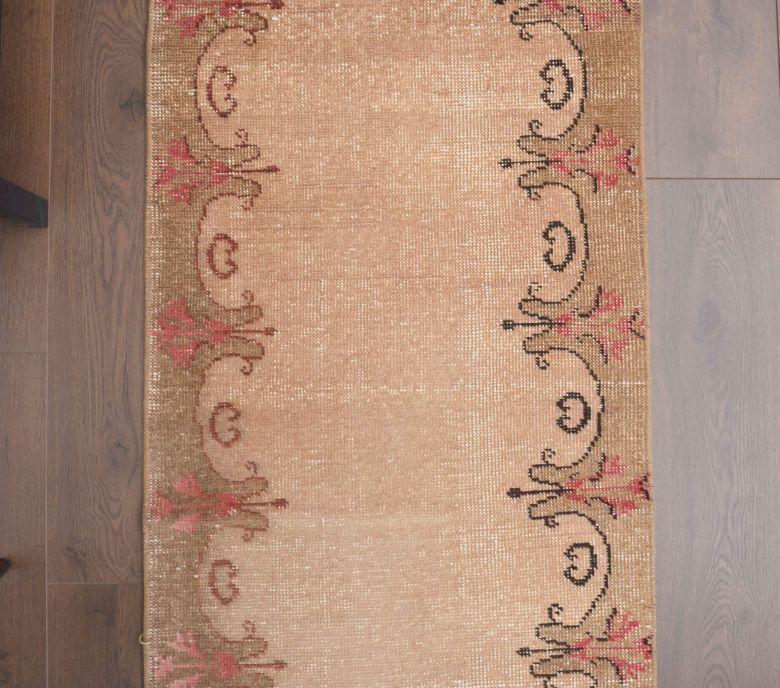 Brown Vintage Runner Rug