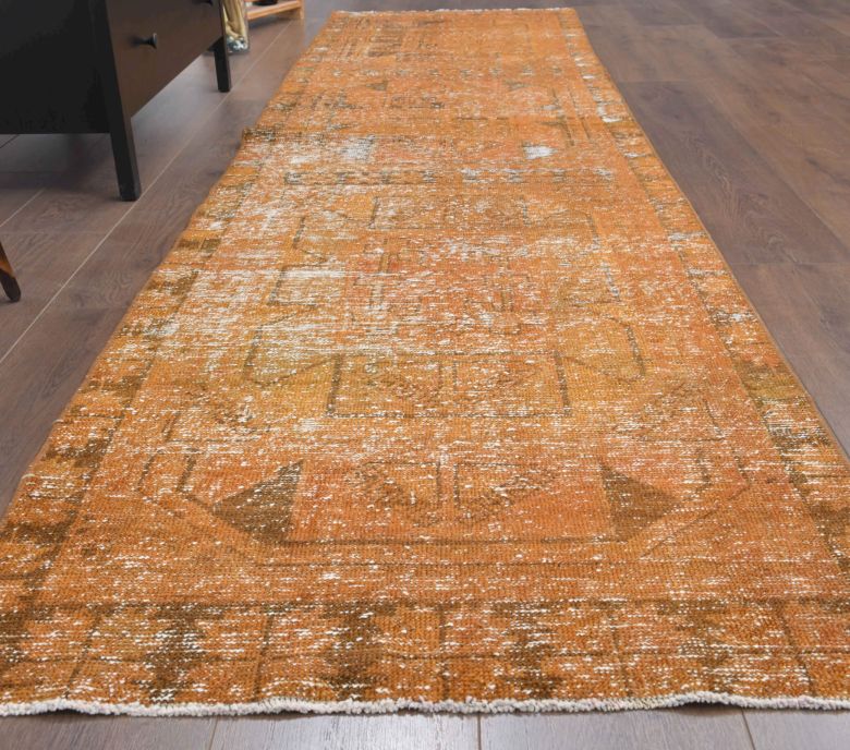 Turkish Oushak Runner Rug