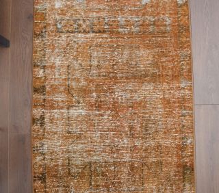 Turkish Oushak Runner Rug - Thumbnail