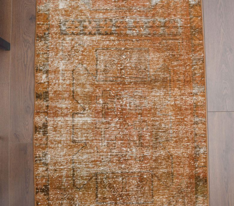 Turkish Oushak Runner Rug