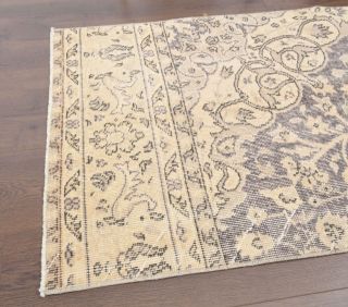 Vintage Oriental Runner Rug - Thumbnail