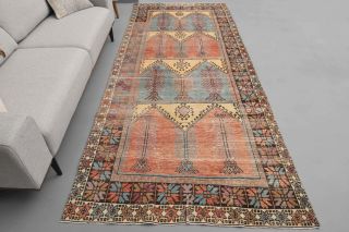 Oushak Wide Runner Rug - Thumbnail