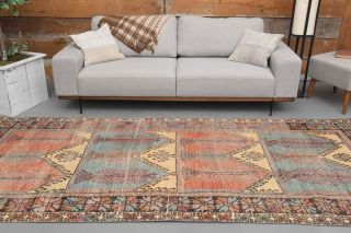 Oushak Wide Runner Rug - Thumbnail