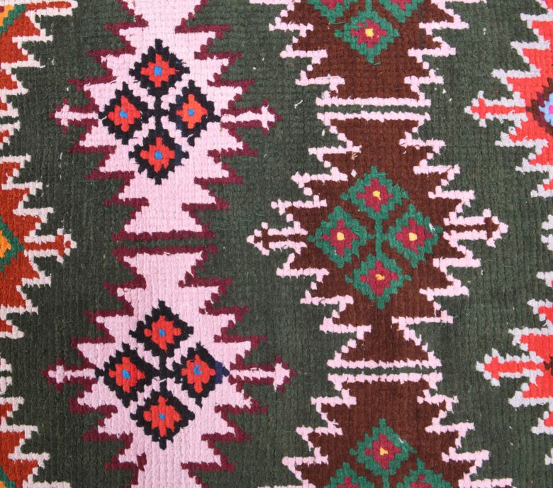 Colorful Vintage Runner Rug