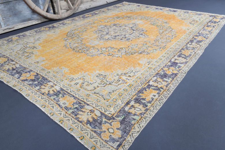 Turkish Vintage Area Rug