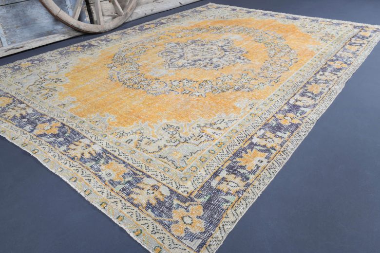 Turkish Vintage Anatolian Area Rug