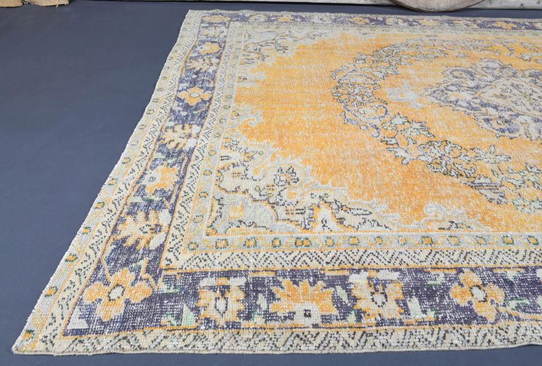 Turkish Vintage Anatolian Area Rug