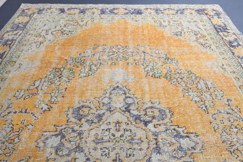 Turkish Vintage Anatolian Area Rug