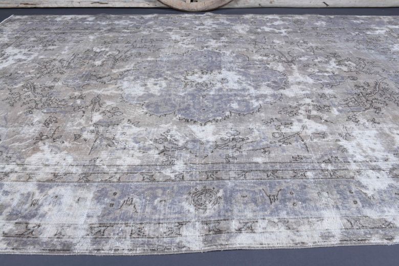 Antique Distressed Vintage Area Rug