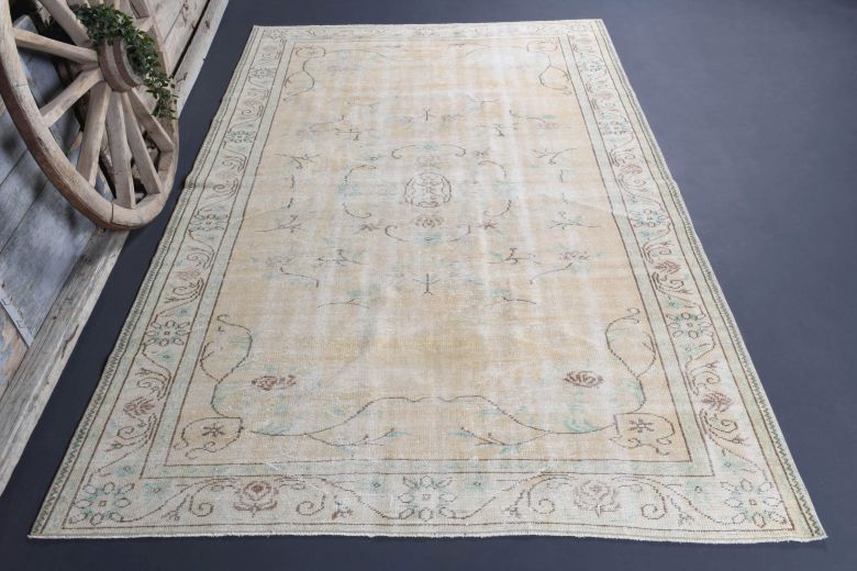 Turkish Vintage Area Rug