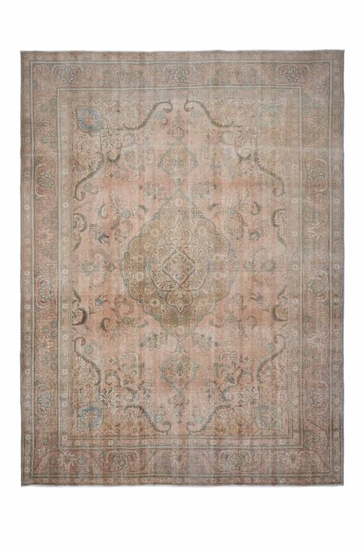 Rugser - Persian 9x13 Faded Floral Rug
