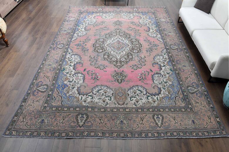Persian Vintage Pink Rug