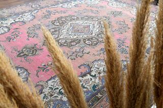 Persian Vintage Pink Rug - Thumbnail