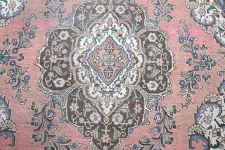 Persian Vintage Pink Rug - Thumbnail