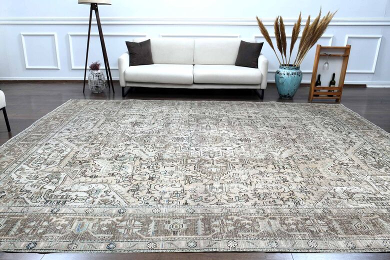 Persian Antique Faded Rug