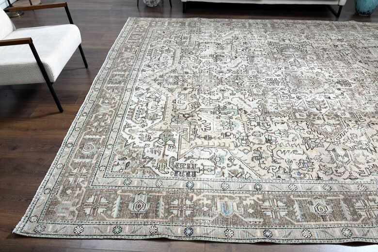 Persian Antique Faded Rug