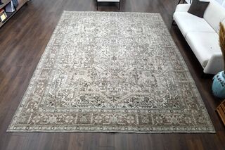 Persian Antique Faded Rug - Thumbnail