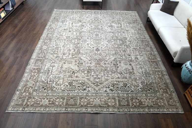 Persian Antique Faded Rug