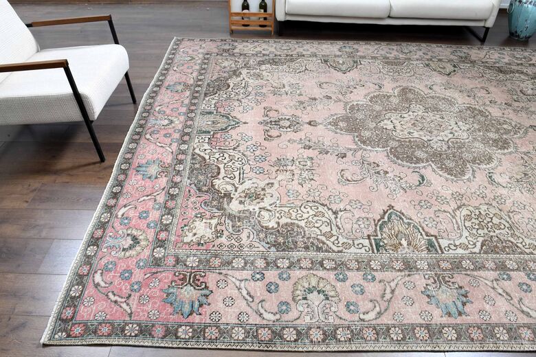 Persian Antique Faded Rug