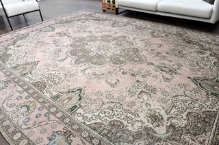 Persian Antique Faded Rug - Thumbnail