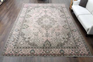 Persian Antique Faded Rug - Thumbnail