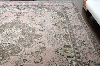 Persian Antique Faded Rug - Thumbnail
