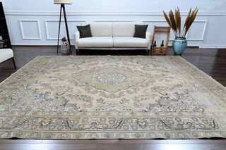 Persian Antique Faded Rug - Thumbnail