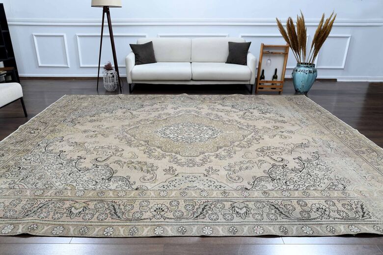Persian Antique Faded Rug