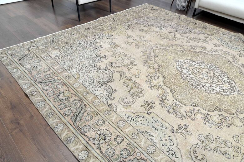 Persian Antique Faded Rug