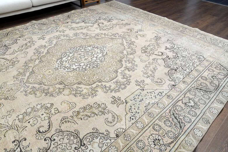 Persian Antique Faded Rug