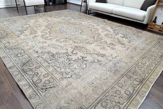 Persian Antique Faded Rug - Thumbnail