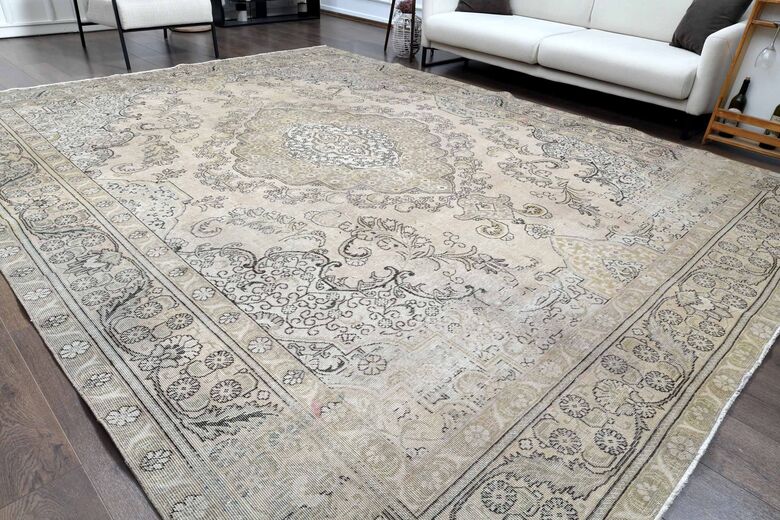 Persian Antique Faded Rug