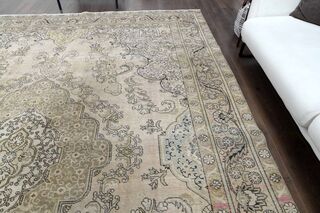 Persian Antique Faded Rug - Thumbnail