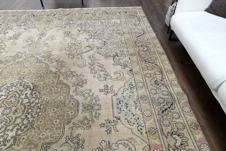 Persian Antique Faded Rug