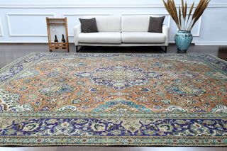 Persian Handmade Wool Rug - Thumbnail