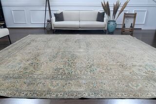 Persian Antique Faded Rug - Thumbnail