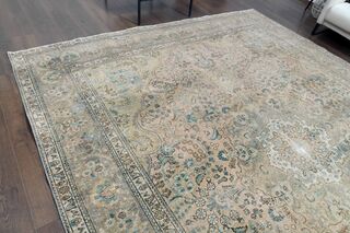 Persian Antique Faded Rug - Thumbnail