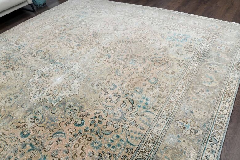 Persian Antique Faded Rug