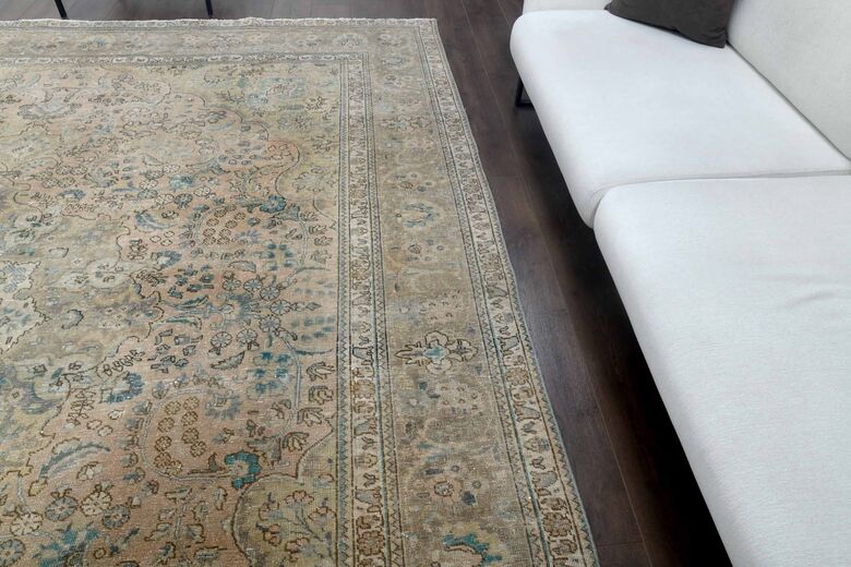 Persian Antique Faded Rug