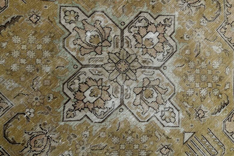 Persian Oriental Vintage Faded Rug